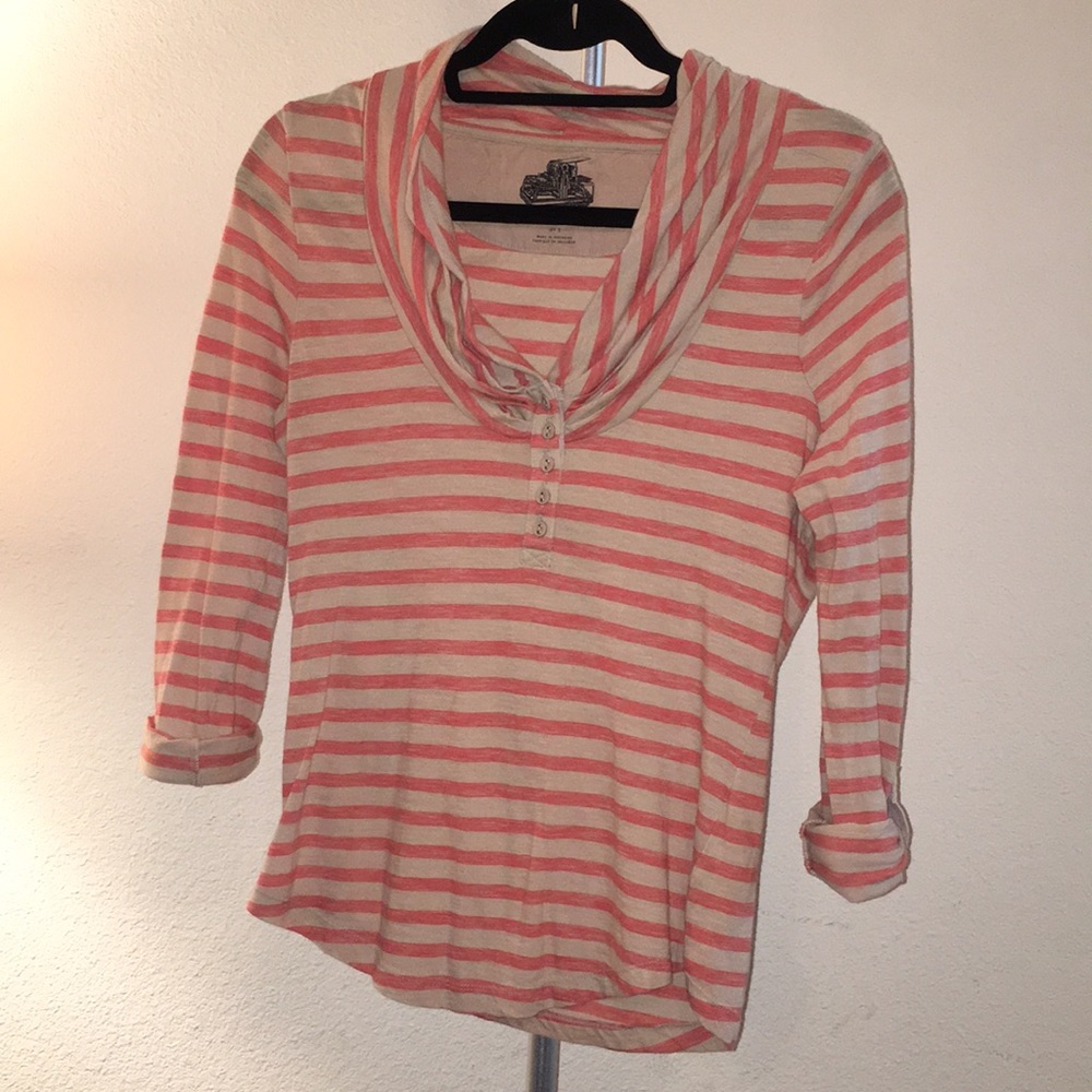 Anthropologie three quarter sleeve shirt